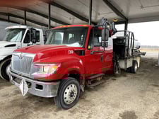 International #Terrastar, Boom Truck, Maxxforce 7, 220 HP, 7.2m reach, carfax, 117085 mi, 3768 hours, 2016