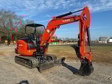 Kubota Corporation KX040-4, Crawler Excavator, 68 hours, S/N: 50880, 2023