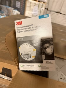 3M N95 Respirators - EXPIRED - Bulk Lot (43,560 Units) - Industrial / Training U.S. Motors