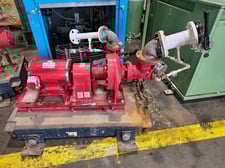 120 GPM, 110 TDH, Bell & Gossett #2E-10.375-BF, centrifugal pump, base mount, 175 psi