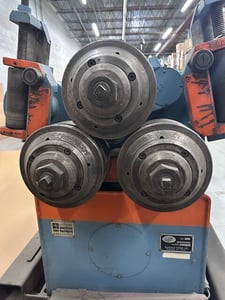 Buffalo #10, Angle Rolls, 10" diameter, 20 HP, 480 V., 1980