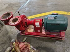 750 GPM, 70 TDH, Bell & Gossett #5BC-9.125-BF, centrifugal pump, base mount, 175 psi