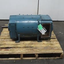 100 HP 1750 RPM Baldor #D50400P, Frame AD368AT, DPFG, 500 Volts, DC Stab Wound, reman