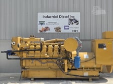 1100 KW Caterpillar #3512, Stationary Generator Set, 1800 RPM, 1183 HP CAT engine, 480 Volt, 3PH