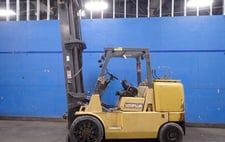 14700 Lb. Caterpillar #GC70K1, Propane Forklift, 138" mast, 188" lift height, 10726 hours, AS IS