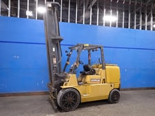 14700 Lb. Caterpillar #GC70K1, Propane Forklift, 138" mast, 188" lift height, 10726 hours, AS IS