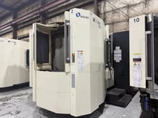 Makino #A81NX, CNC horizontal machining center, 35.4" X, 35.4" Y, 40.2" Z, 10000 RPM, 136 automatic tool