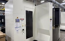 Makino #A61NX, CNC horizontal machining center, 14000 RPM, 133 automatic tool changer, thru spindle coolant