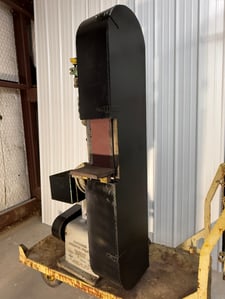 6" Hammond Machinery Builders #VH-600-D, Abrasive Belt Grinder, 5 HP, S/N 120