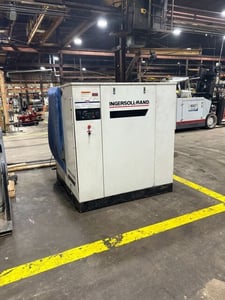 446 CFM, 125 PSIG, Ingersoll-Rand #SSR-EP100, Rotary Screw Compressor, 100 HP, 460 V.