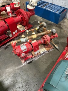 Bell & Gosett #1-1/4AC-6.250-BF, Centrifugal pump, base mount