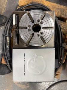 8" Haas #HRT210H, CNC Horizontal Spindle 4-Axis Rotary Table