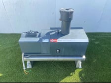 57 acfm, Busch #MM1144.BV06.11XX, Dry Claw Vacuum Pump, 45 Torr, 3 HP Baldo Super-E motor, 1760 RPM, 2019