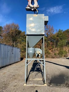 AGET Dustkop #11T51-D1-SP, Dust Collection System, 1.5 HP Baldor motor, 3500 RPM, 208-230/460 V.