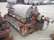 36" x 72" Bird #36X72, Decanter Centrifuge, Continuous Solid-Liquid Separation System, 316 Stainless Steel