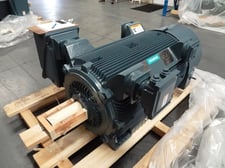 300 HP 1800 RPM Siemens, fr.506/507/508/509, tefcbb, new, 2300/4000 Volts (2 available)