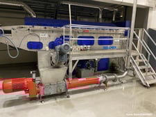 Belmer Winkle #VPK-2S, dewatering belt, 59" x 610" belt, 8.5 FPM, 18 roll, Stainless Steel, 2022