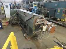 3.5" Egan, Extruder, 150 HP, 32:1 L/d, water cooled, 52" centerline