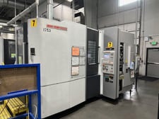 DMG, Mori #NHX-5000, horizontal machining center, 28.7" X, 28.7" Y, 34.5" Z, 12000 RPM Spindle, 60 automatic