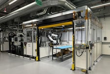 Kuka #KR60-3, robotic adhesive dispensing work ce, Atlas Copco Metering And Dosing System, 6-axis, 2020