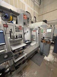 Haas #VF-1, vertical machining center, 20" X, 16" Y, 20" Z, 7500 RPM, 20 HP, 20 automatic tool changer, 26" x