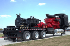 8300 psi @ 1357 GPM, IDMS #Magnum-2500-Q-WB, Industrial High Pressure Water Blast Pump Trailer, 2024