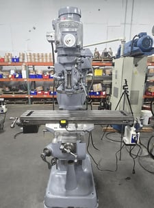 Bridgeport #Series-I, vertical mill, 9" x42" tbl., 1 -1/2 HP, 31" X, 12" Y, 16" Z, R8, 2J head, X-Axis power