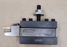Shars #250-301, Tool Post Holder w/ Kennametal MDJNR124B