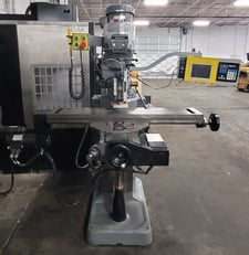 Bridgeport #Series-I, vertical mill, 9" x48" tbl., 2 HP head, 33.5" X, 12" Y, 14" Z, R8, 60-4200 RPM, EZ Trak