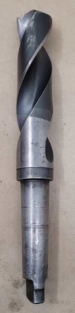 1-5/8" HSS Twist Drill - 12.5" OAL - 4MT Shank