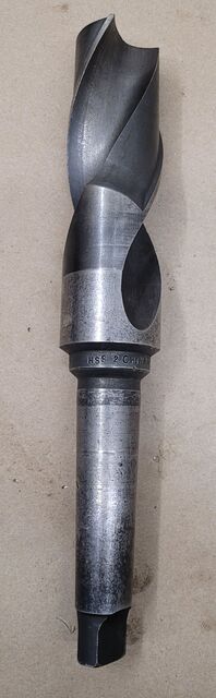 2" HSS Twist Drill - 12.25" OAL - 4MT Shank