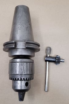 Jacobs 16N 3JT Ball Bearing Super Chuck w/ CAT 50 Holder