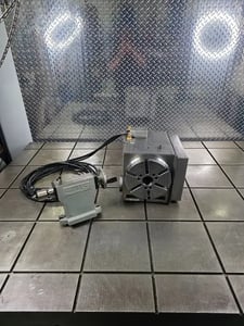 8.3" x 8" Haas #SHRT-210SPH, CNC rotary table, 4-Axis, 6" tailstock, pneumatic brake