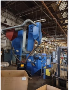 17" Wheelabrator #A3-44873 Multi-Table with 5 tables Newer Style, Excellent Condition, Low Hours with Dust