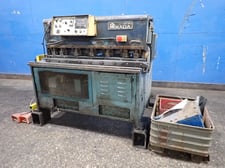 .12" x 4' Amada #S-1232, Shear, w/ Tooling/Hardware, 37 SPM, 400/460 V, 1982