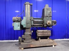 5' -19" Fosdick, Radial Arm Drill, 36" x 28" Table