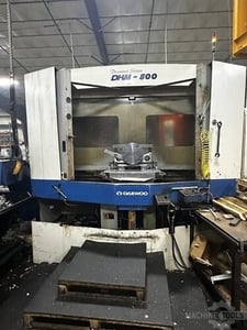 Daewoo Doosan #DHM-800, CNC horizontal machining center, Fanuc 16iMA, 49.2" X, 39.4" Y, 39.4" Z, 12000 RPM