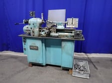 11" x 18" Hardinge #HLV, Lathe, w/Tailstock, Compound Rest & Collets, 1 HP, 220 V