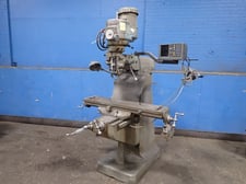 Bridgeport, Vertical Mill, w/DRO, 9" x 42" Table, 2 HP, 1710 RPM, 230/460 V