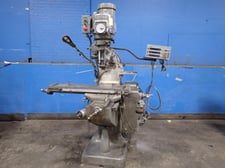 Bridgeport, Vertical Mill, w/DRO, 9" x 42" Table, 1.5 HP, 1700 RPM, 200/400 V
