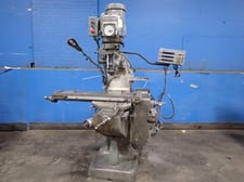 Bridgeport, Vertical Mill, w/DRO, 9" x 42" Table, 1.5 HP, 1700 RPM, 200/400 V