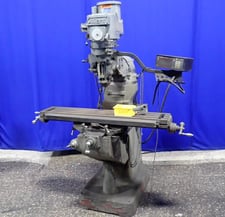 Alliant #RT2, Vertical Mill, w/Digital Measuring Display, 9" x 48" Table, 3 HP, 220/400 V