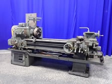 17" x 55" Lodge & Shipley, Lathe, w/Tailstock, 12" 4-Jaw Chuck, 2" Bore