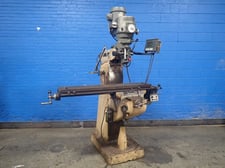 Bridgeport, Vertical Mill, w/Mitutoyo UDR-100, 9" x 48" Table, 1730 RPM, 230/460 V