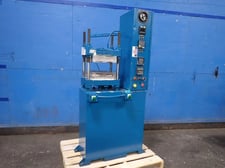 25 Ton, Wabash Metal Products Company #25-12-2TMBAC, Platen Press, 6" Stroke, 4 kW, 460 V