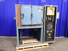 25" width x 20" H x 20" D Blue M #IGF-7780PRE, Electric Oven, 1100 °F Temp., 208 V