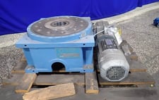 18" Motion Index Drives #RT-400-12-360-RH-100-6, Fixed Rotary Index Table, 5.4 HP, 1705/95 RPM, 266/460 V