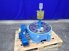 22" Motion Index Drives #TMF2000-14-350-RH-CV100-6, Indexing Table, 1.1 HP, 1725/35 RPM, 460 V, 2017