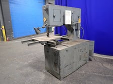 16" x 60" Grob #NS36, Vertical Band Saw, 1 HP, 1750 RPM, 440 V