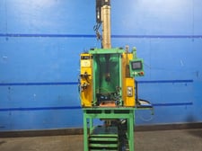 Univance Corp. #P-9041, D/C Press Fitting & Clinching Machine, w/Light Curtains, 200 V